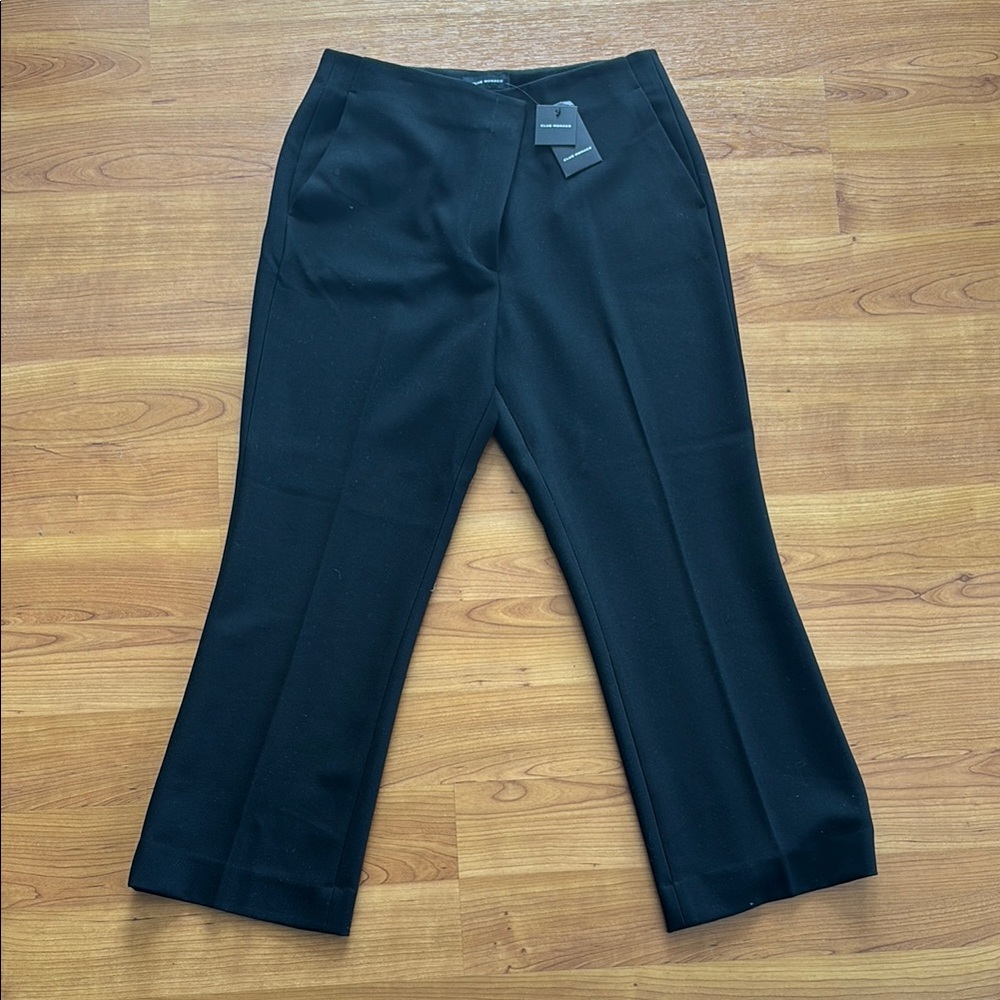 Black Cropped Trousers